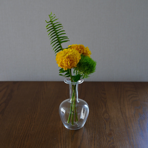 ガラスの花瓶 一輪挿し・花瓶・花器 SAKIKO GLASS DESIGN 通販