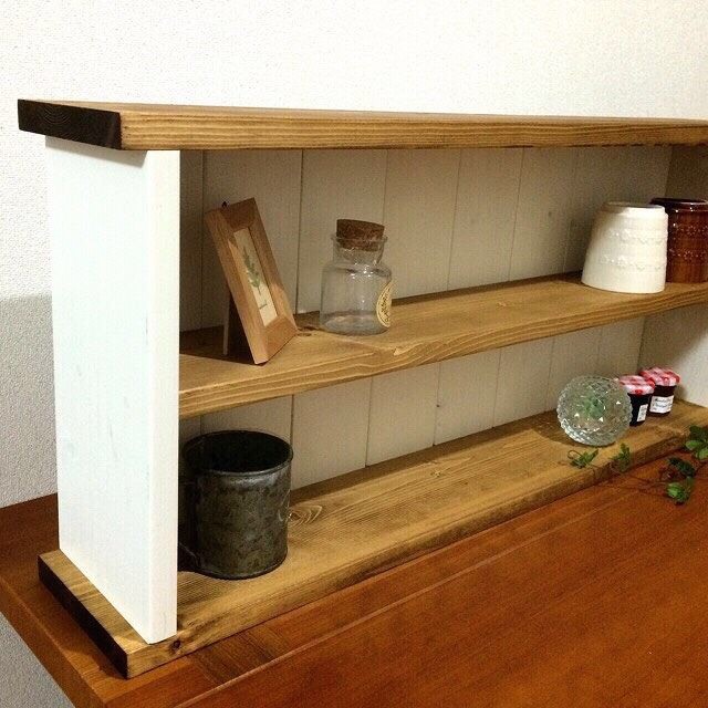 カフェシェルフ W780