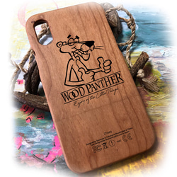 ウッドパンサー数量限定 天然木製素材 ウッド 木製iphoneケース 2枚目の画像