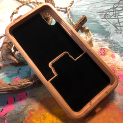 【旧】数量限定復活！天然木製素材 ウッド 木製 iPhoneケース 3枚目の画像