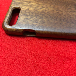 期間限定セール【無地名入れ可能】天然木製素材 ウッド 木製 彫刻 iPhone8plus iPhone7plus 4枚目の画像