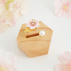 櫻花戒指～花宴～（Tsumami Craft *定制） 第2張的照片