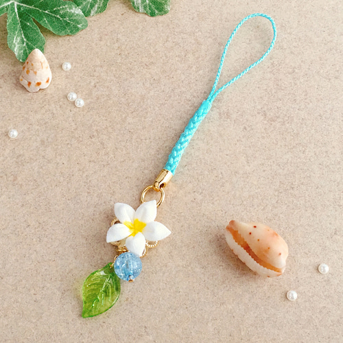 プルメリア　オーダーページ ヘアピン チャーム ハンドメイド　ハイビスカス ハイビスカス・プルメリアのヘアゴム （ つまみ細工＊受注制作