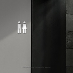 Toilet標示牌 (化妝室標示牌 廁所指示牌) 生活雜貨  INJOYMall 第6張的照片