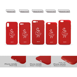 iPhone6 / 7/8 / Plus / X / 12 / 12miniシリーズチキンは携帯電話ケース/保護カバーが付属しま 8枚目の画像
