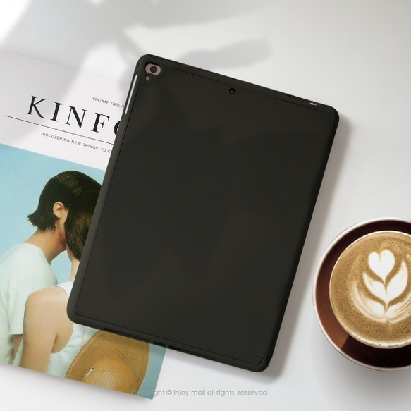 iPad case 12.9/Air4/iPad 9/mini 6 系列Smart cover皮革平板保護套 大理石 第5張的照片