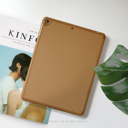 iPad case 12.9/Air4/iPad 9/mini 5 系列Smart cover皮革平板保護 溫柔金盞花 第4張的照片