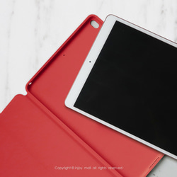 iPad case 12.9/Air4/iPad 8/mini5 無筆槽 皮革平板保護 花樣年華 第3張的照片