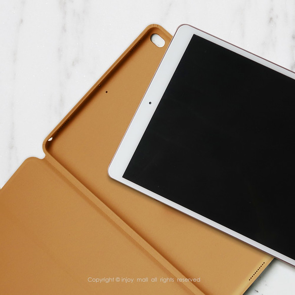 iPad case 12.9/Air4/iPad 9/mini 5 系列Smart cover皮革平板保護 開朗米格魯 第2張的照片