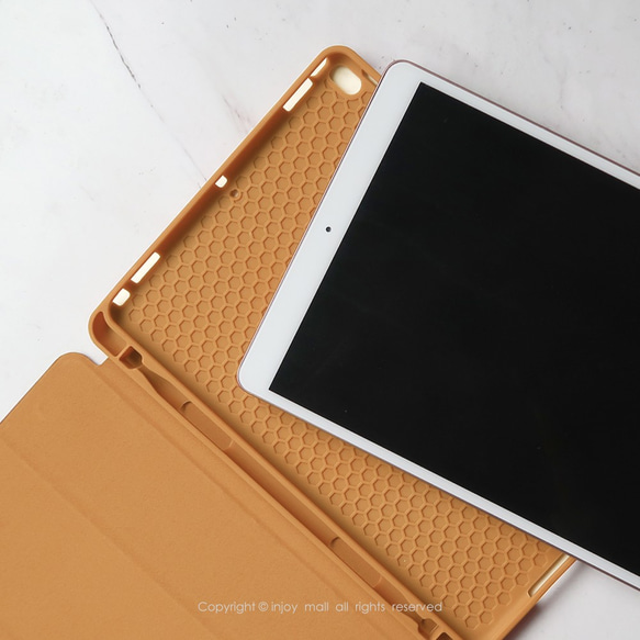 iPad case 12.9/Air4/iPad 9/mini 5 系列Smart cover皮革平板保護 開朗米格魯 第4張的照片