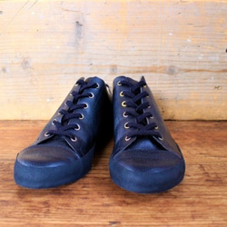 Munakata鞋 - 黑色皮革 - 第1張的照片