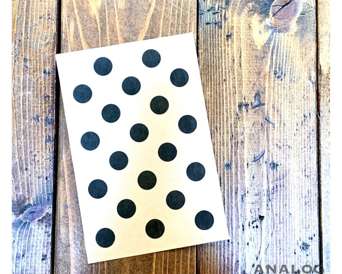 ステンシルシート『ドット柄』 型紙 ANALOG STUDIO. 通販 11747730