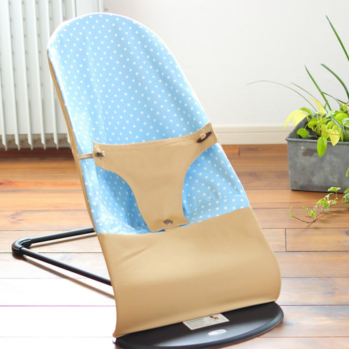 ベビービョルン 水色のバウンサー 良品 ベビービョルン バウンサー