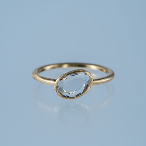 ホワイトサファイアリング / K18YG 指輪・リング CAHiER 通販 12054463  