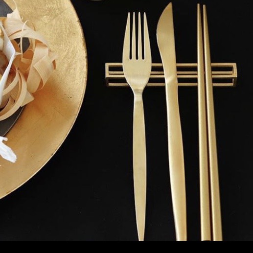 カトラリーレスト　11センチ　シルバー　2個セット