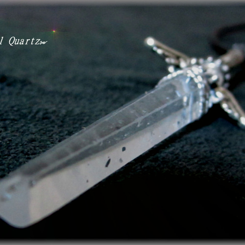 水晶の剣♲ generator～80mm ネックレス・ペンダント（メンズ） ishi