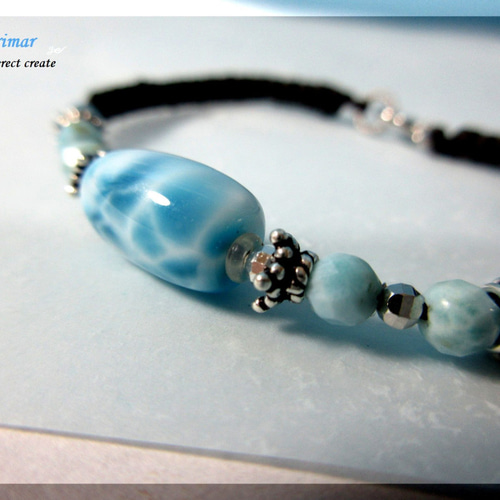 専用【高品質】ラリマー　粒売り　ブレスレット　ハンドメイド　美品　希少　パーツ 専用【高品質】ラリマー 粒売り ブレスレット ハンドメイド 美品