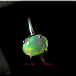 ༺夕月༻　Precious opal 6枚目の画像