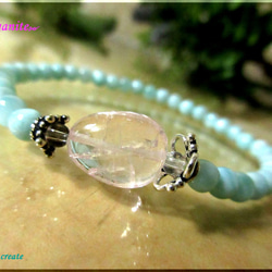 ༺Wonder ❃ Zone༻　Morganite&Larimar 1枚目の画像