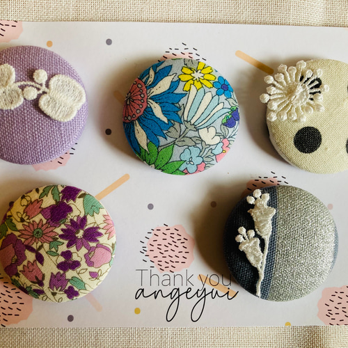 マグネット リバティ ミナペルホネン 6個組