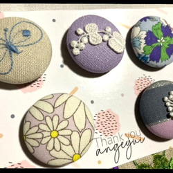 マグネット  リバティ ミナペルホネン 6個組 マグネット リバティ ミナペルホネン 6個組