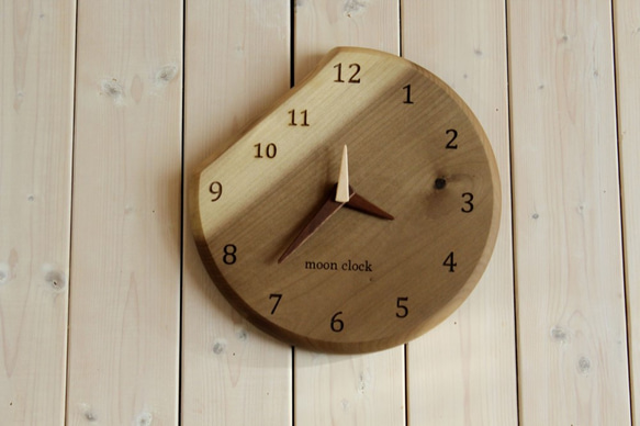 mooon clock 250mm 2枚目の画像