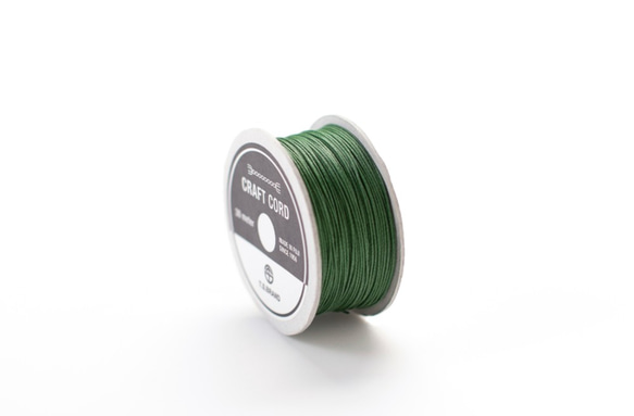 WAX CORD/ FOREST GREEN/ 0.5㎜ /30meter 1枚目の画像