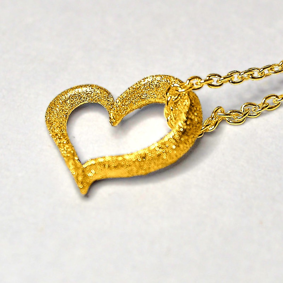 K18YG ハート ペンダント 今だけ価格❣️K18YG_ハートペンダント