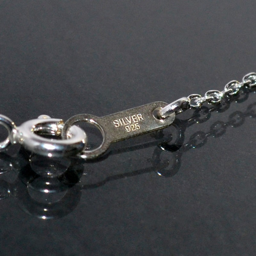 数字ナンバー『8』ペンダントネックレス スターリングシルバー(SV925