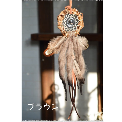 Moon cycle brown✴︎ドリームキャッチャータペストリー モビール