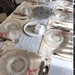 おから染 トナカイのランチョンマット 1枚目の画像