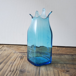 New ジンの瓶　花瓶＊ブルー＊ 1枚目の画像