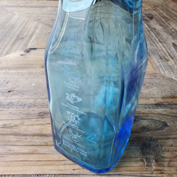 New ジンの瓶　花瓶＊ブルー＊ 3枚目の画像