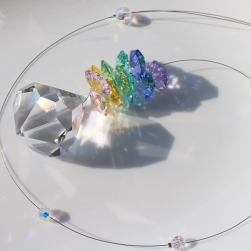 虹色サンキャッチャー（ベルトップ型）② サンキャッチャー étoile