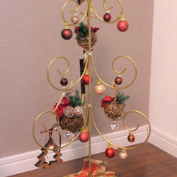 sale！送料無料！【クリスマス】ブライトボールとサンキャッチャーのクリスマスツリー 3枚目の画像