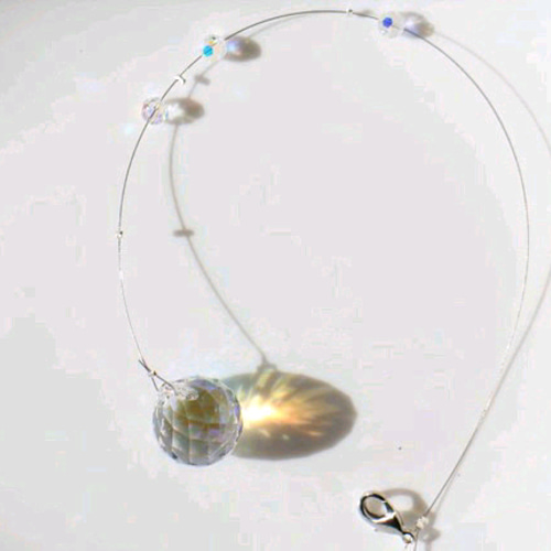 20㎜スワロフスキーのサンキャッチャー（シンプルライン） サン