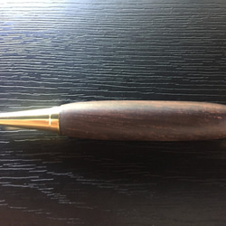 木製ボールペン 紫檀 シタン 07 名入れ可 4枚目の画像