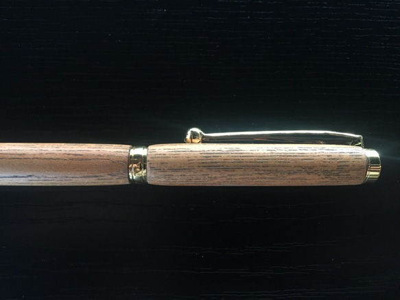 木製ボールペン欅(けやき) 01 名入れ可 5枚目の画像