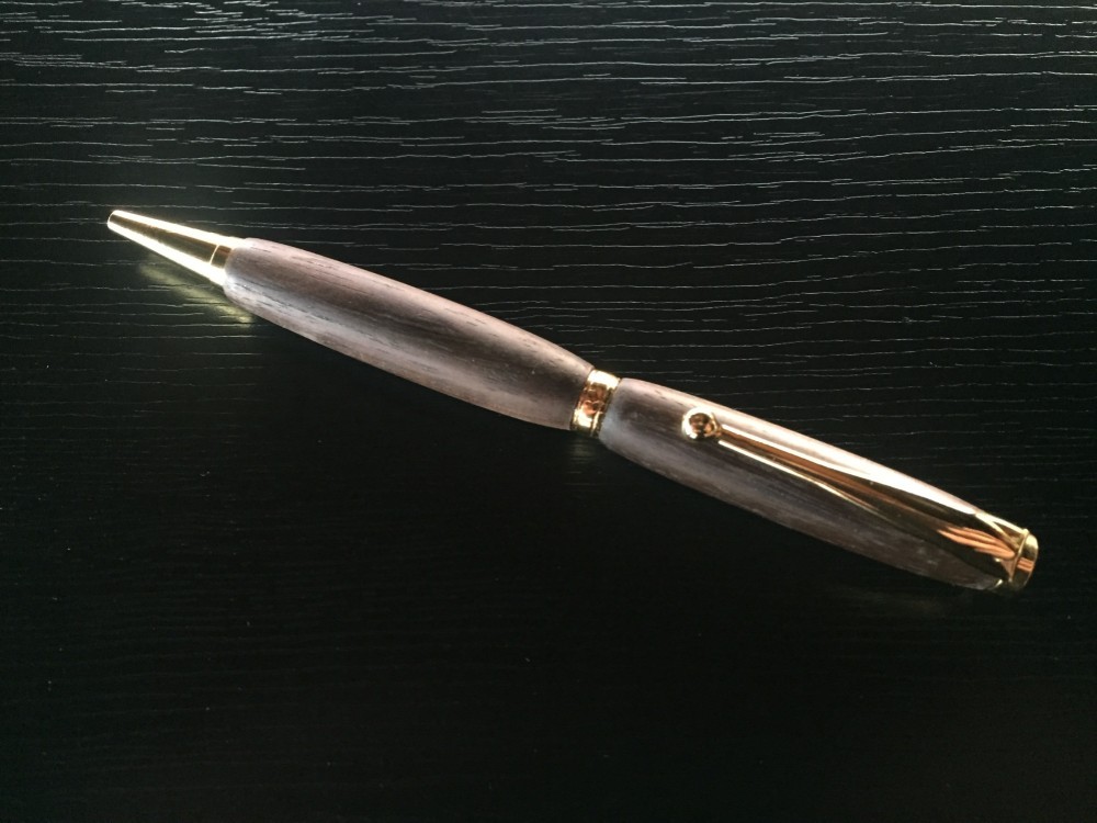 商談中】木製ボールペン 紫檀 14 名入れ可 ペン・筆記用具 さい