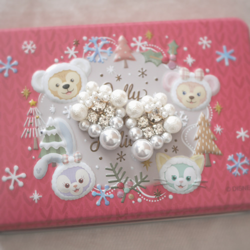 特集掲載】Secret Mickey…♡ ピアス❈イヤリング201 結婚式ディズニー 