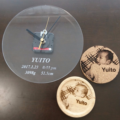 ブラザーズコンフリクト アクリル時計 ブラザーズコンフリクト アクリル時計