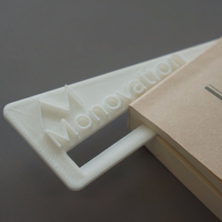 3Dプリンタで作るオーダーメイドのオリジナルしおり：MonoMarker Triangle 3枚目の画像