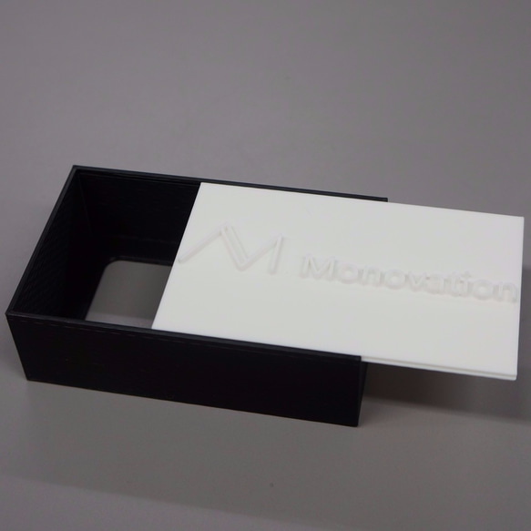 3Dプリンタで作るオーダーメイドのオリジナル名刺ケース：MonoCardCase Plastic 6枚目の画像