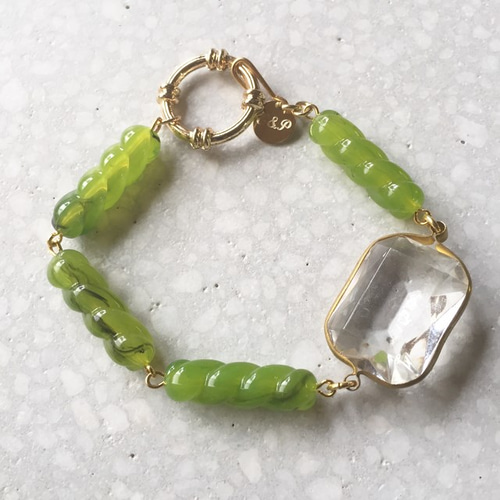 ◇至純 龍眼天珠とスモーキーアイリスクォーツ◇ | ANNA - 天然石  