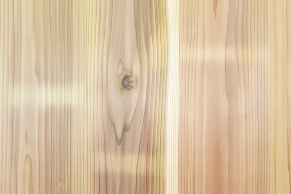 脚付き　京都北山杉　オリジナル幅はぎ両耳付き天板2900☓750（ウレタン塗装済み） 5枚目の画像