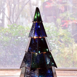 ステンドグラスのクリスマスツリー 5枚目の画像