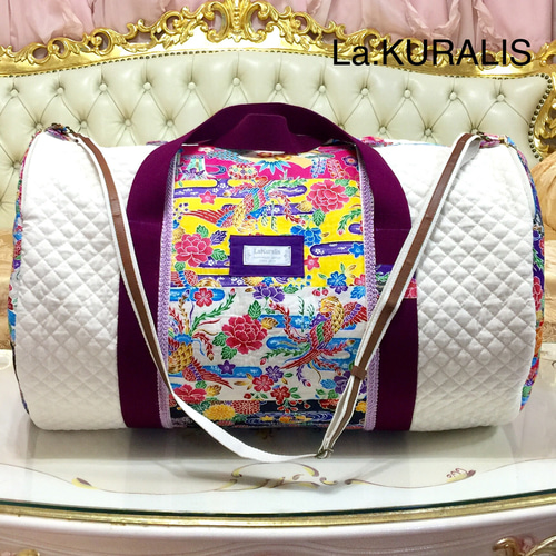 ご予約商品】沖縄紅型プリントの大太鼓カバー・エイサー/バッグ