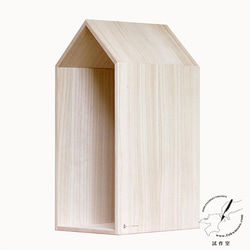 ブックハウス M / 桐のブックエンド 3枚目の画像