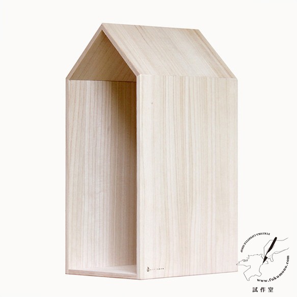 ブックハウス M / 桐のブックエンド 3枚目の画像