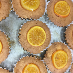 焼き菓子まちええる　王道パウンドケーキ　ミニサイズ　しっとり爽やかオレンジケーキ 1枚目の画像